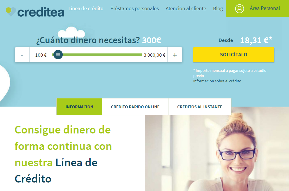 Línea de Crédito Creditea