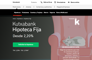Hipoteca Fija Kutxabank