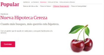 Logo de Hipoteca Cereza Popular