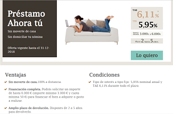 Préstamo Ahora Tú de Liberbank