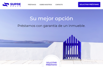 Logo de Préstamo con garantía hipotecaria Supre Grupo