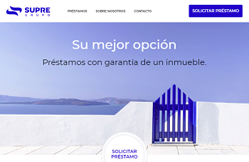 Préstamo con garantía hipotecaria Supre Grupo